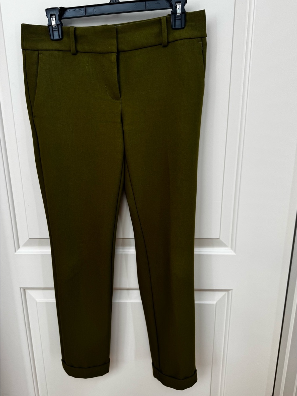 Loft size 0 dress pants - olive green
